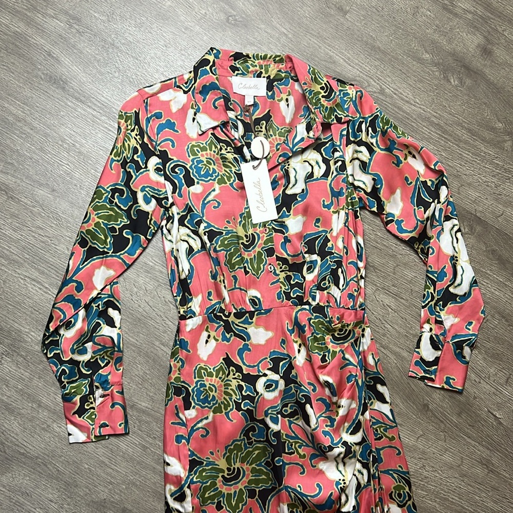 Cleobella‎ Edna Long Sleeve Midi Dress Gypsy Bloom - Picture 5 of 16